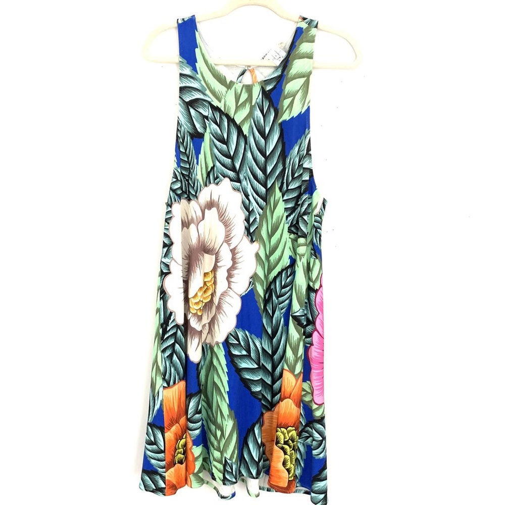 BARELY WORN! Mara Hoffman Palm Floral Print Dress